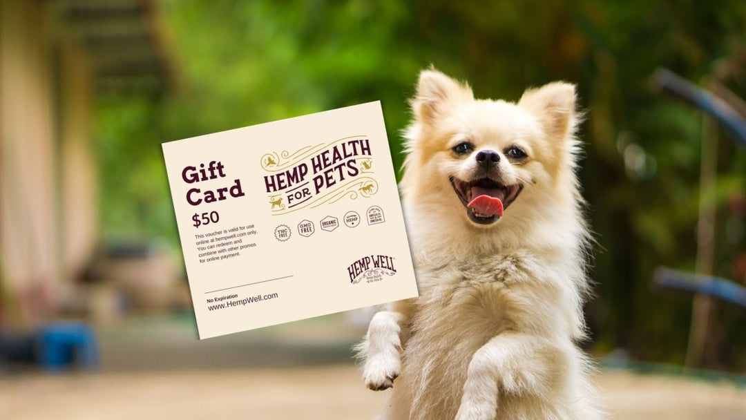 Hemp Well Gift Card: Share the Love of Hemp Health for Pets