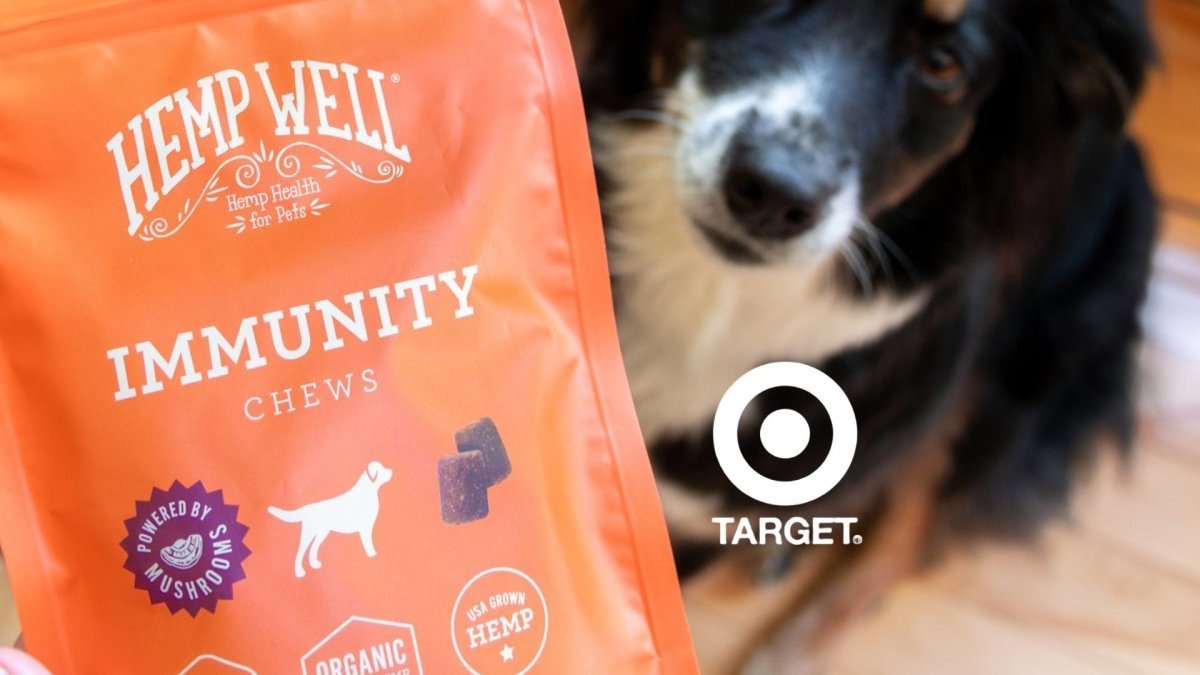 Innovative Hemp and Mushroom Powered Soft Chews for Dogs, Now Available on Target.com - Hemp Well
