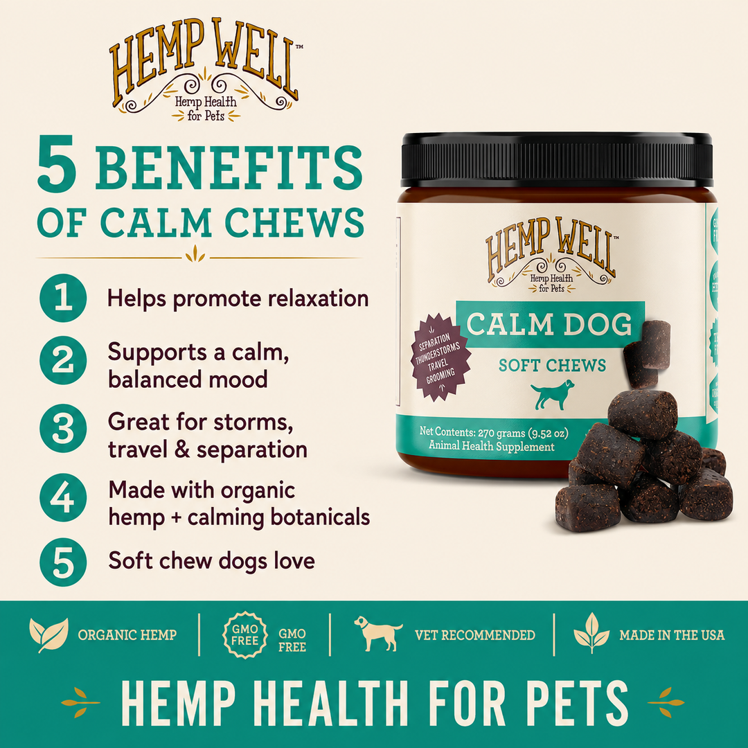 Calm Dog Soft Chews | Daily Calming Support