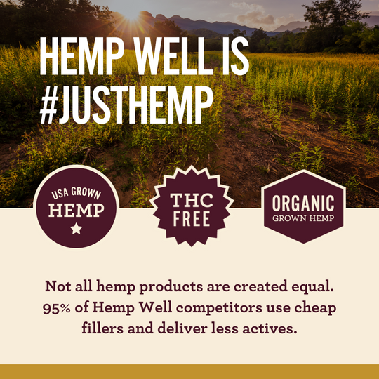 Organic Thrive Dog Soft Chews for Skin Health - Hemp Well dog dog treats hemp
