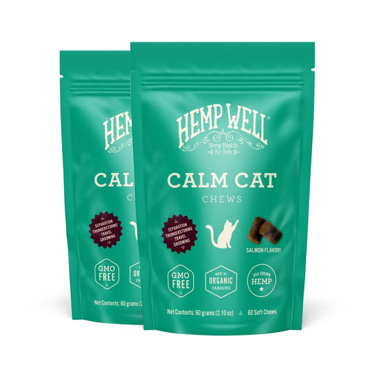 Calm Cat Soft Chews - Hemp Well calm Calm Pet calming