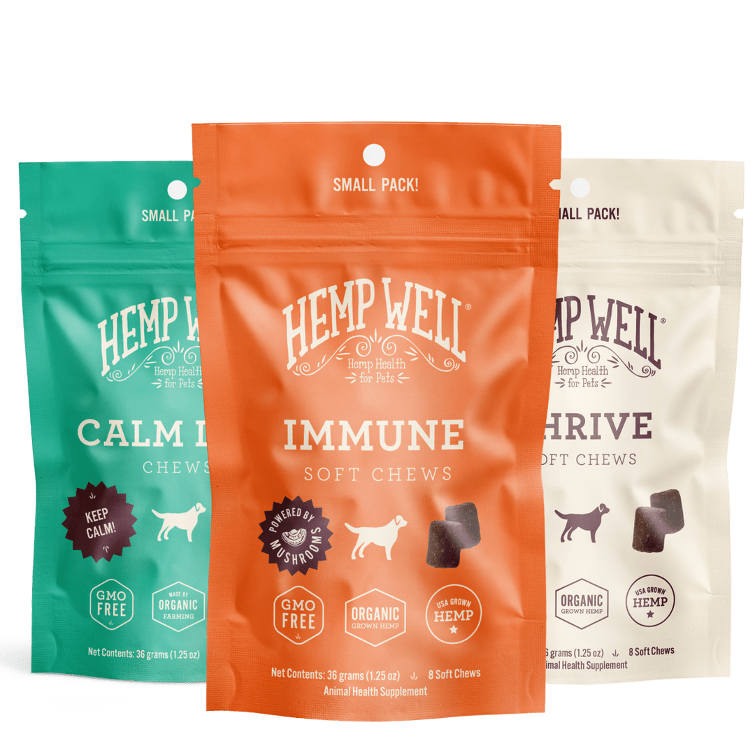 Dog Soft Chew Small Pack Sampler - Hemp Well