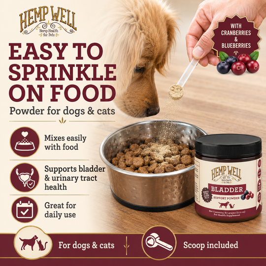 Bladder Support Powder for Dogs &amp; Cats