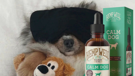 Calm Dog Oil - Organic, USA Grown