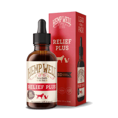 Relief Plus (CBD) Oil - Hemp Well cat cbd CBD CBD for dogs