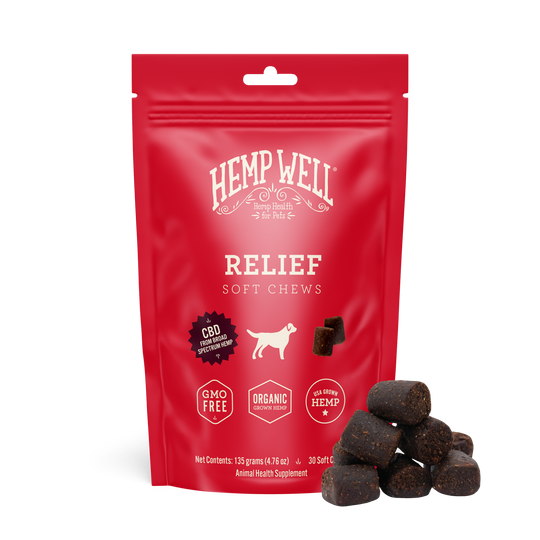 Hemp Well Relief: CBD Soft Chews for Dogs