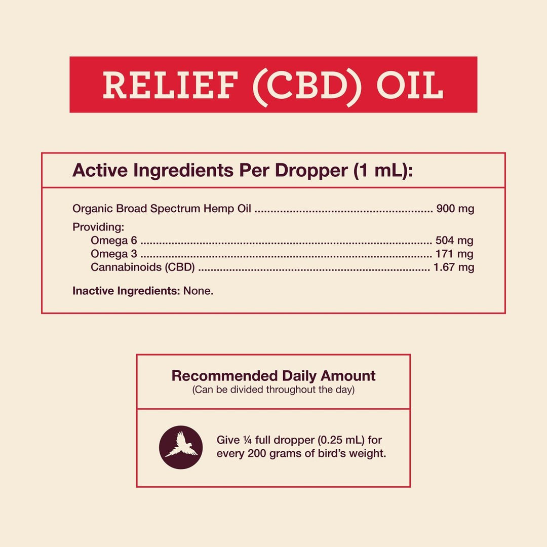 Bird Relief (CBD) - Hemp Well