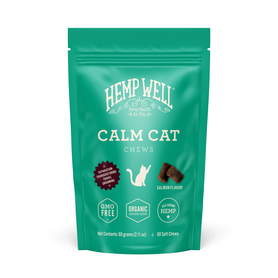 Calm Cat Soft Chews - Hemp Well calm Calm Pet calming