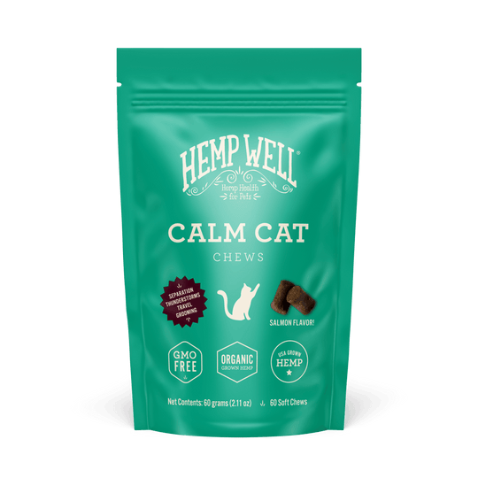 Calm Cat Soft Chews - Hemp Well calm Calm Pet calming