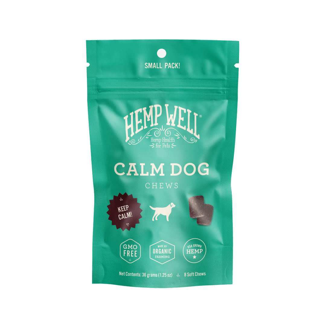 Calm Dog Soft Chews - Hemp Well anxiety calm Calm Dog