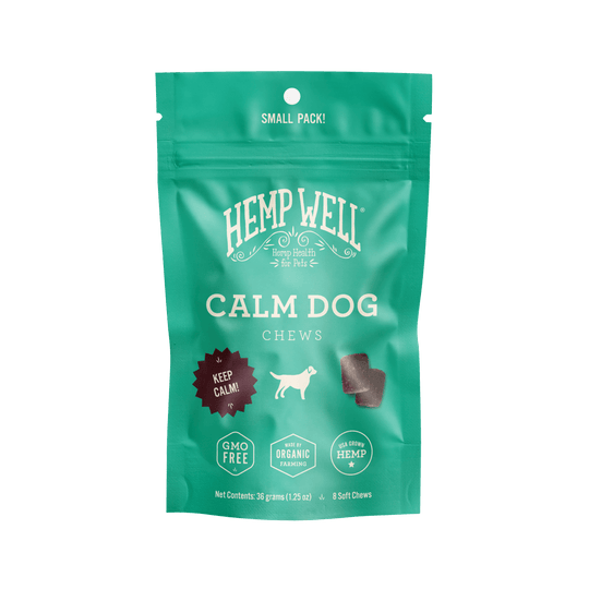 Calm Dog Soft Chews - Hemp Well anxiety calm Calm Dog