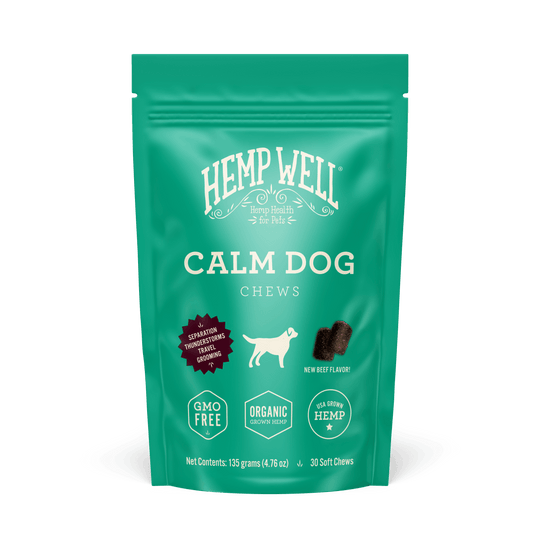 Calm Dog Soft Chews - Hemp Well anxiety calm Calm Dog