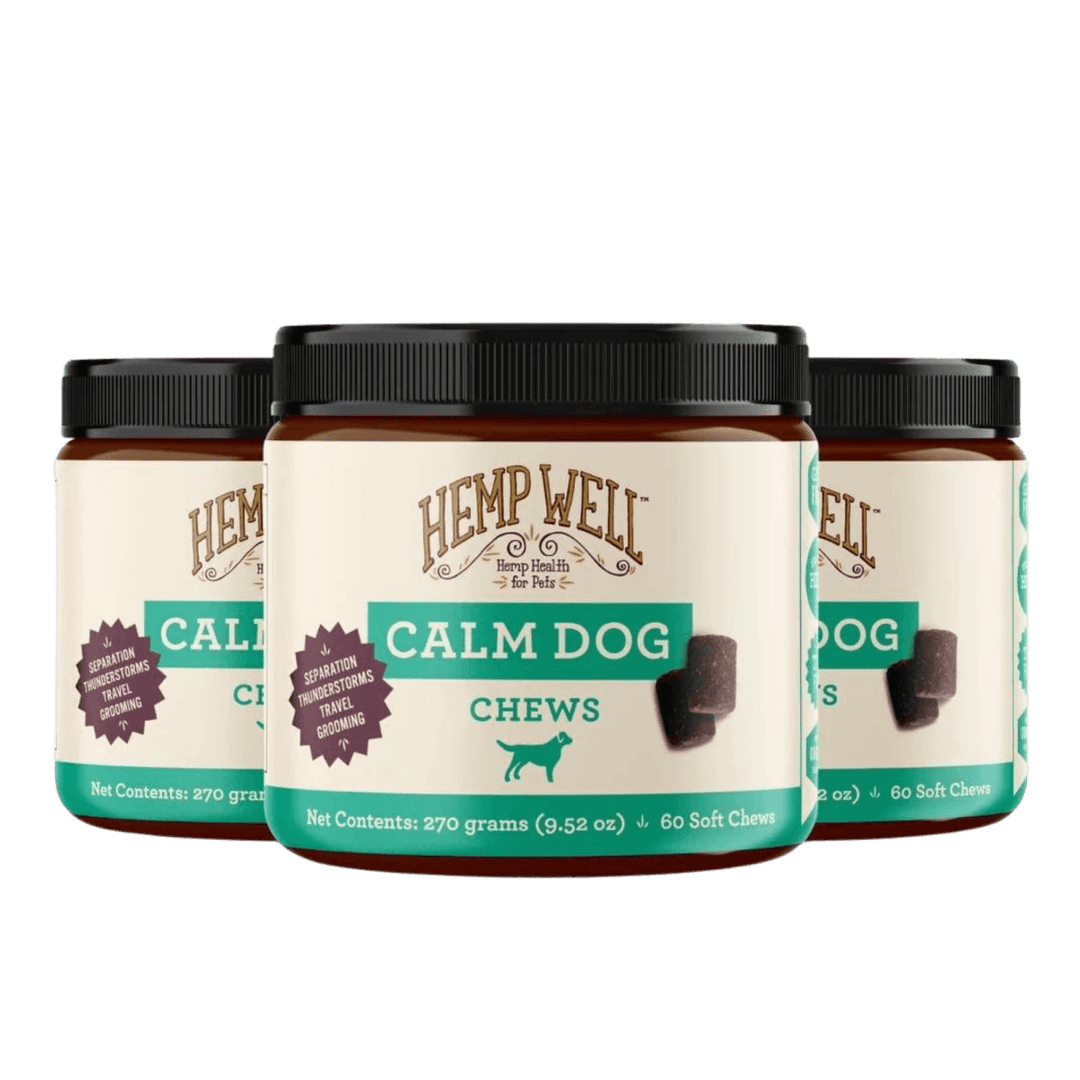 Calm Dog Soft Chews - Hemp Well anxiety calm Calm Dog