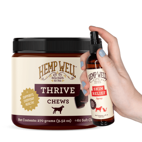 Healthy Dog Skin Bundle - Hemp Well dog skin allergy dog skin health