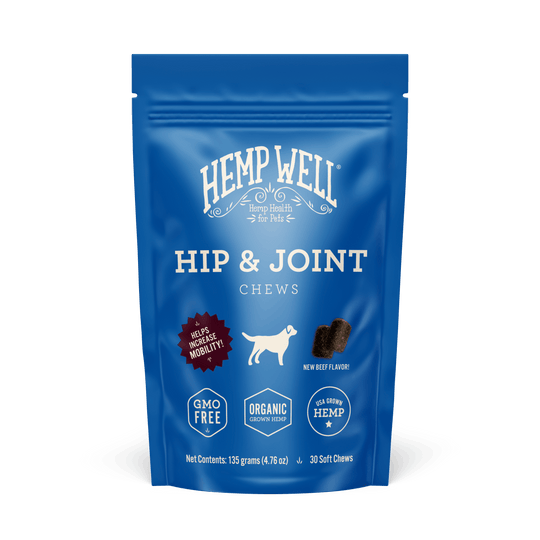 Hip & Joint Dog Soft Chews - Hemp Well dog hip Hip Joint Dog