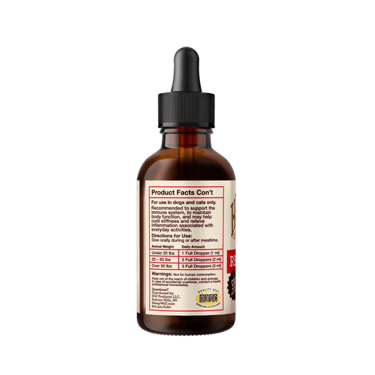 Relief (CBD) Oil - Hemp Well CBD for dogs