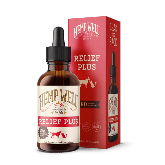 Relief Plus (CBD) Oil - Hemp Well cat cbd CBD CBD for dogs