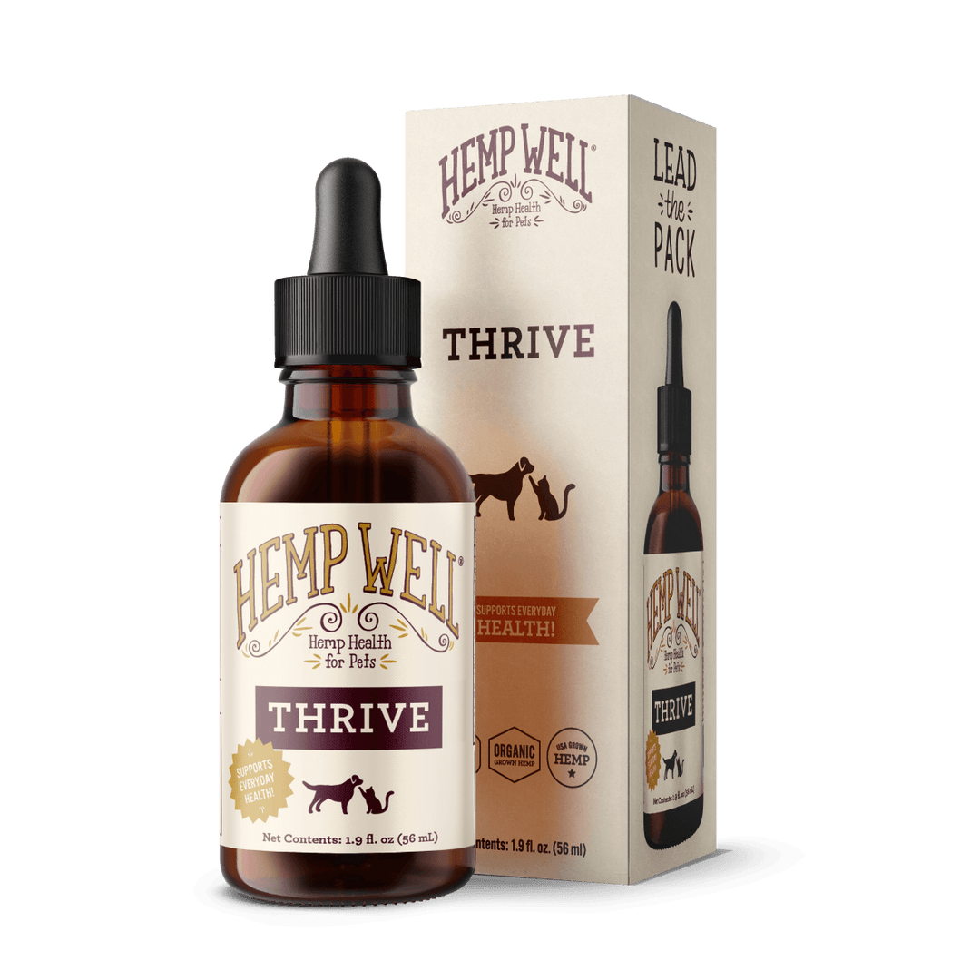 Thrive Oil for Dogs & Cats - Hemp Well cat Dog Hemp Well Thrive
